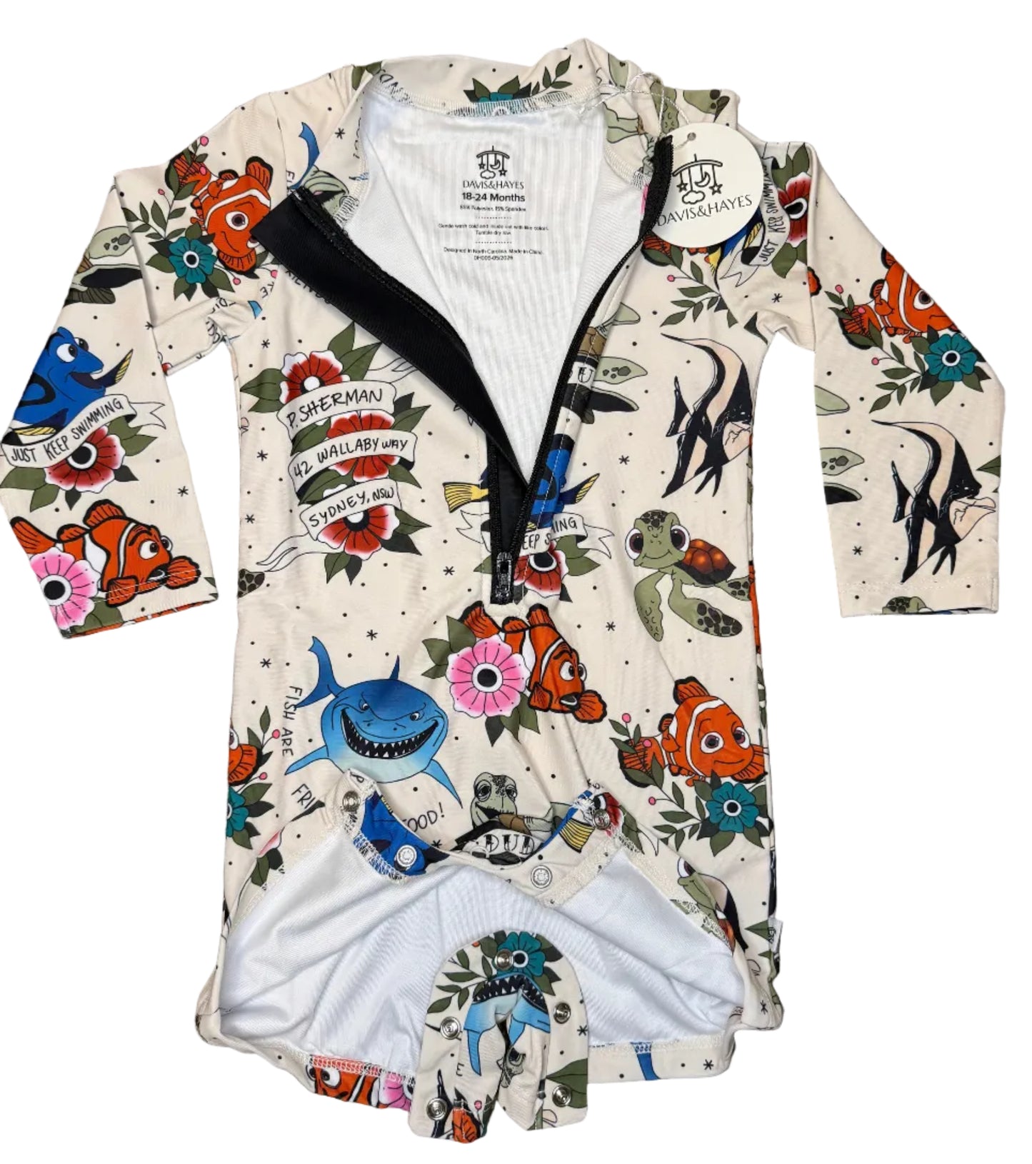 Boys One-Piece Swim