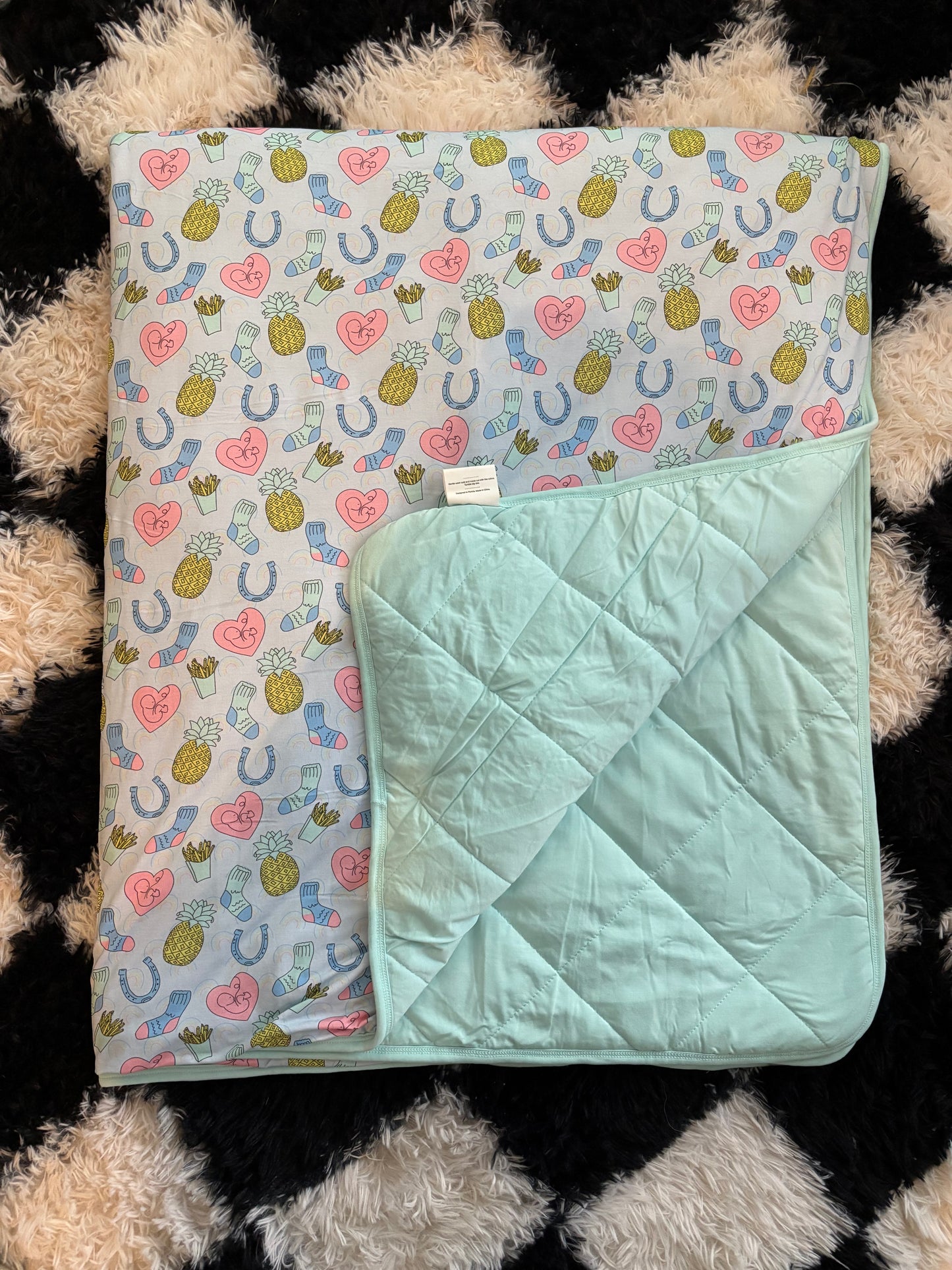 50x60 2.0TOG Quilted Snuggle Blanket