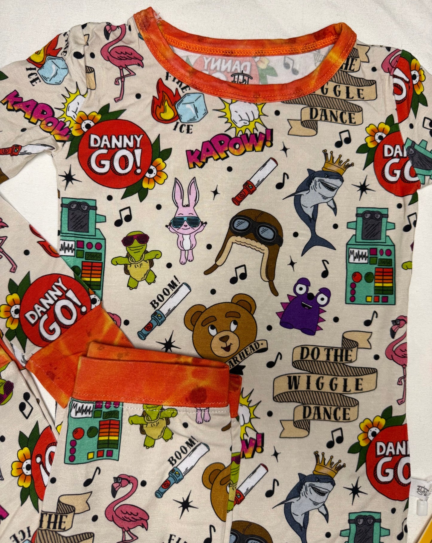 2PC Long Sleeve & Pants Pj Set