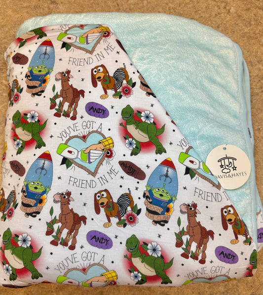 Bamboo Plush Snuggle Blanket