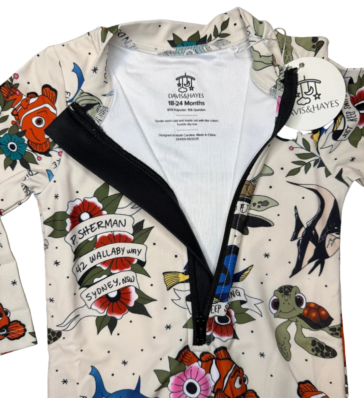 Boys One-Piece Swim