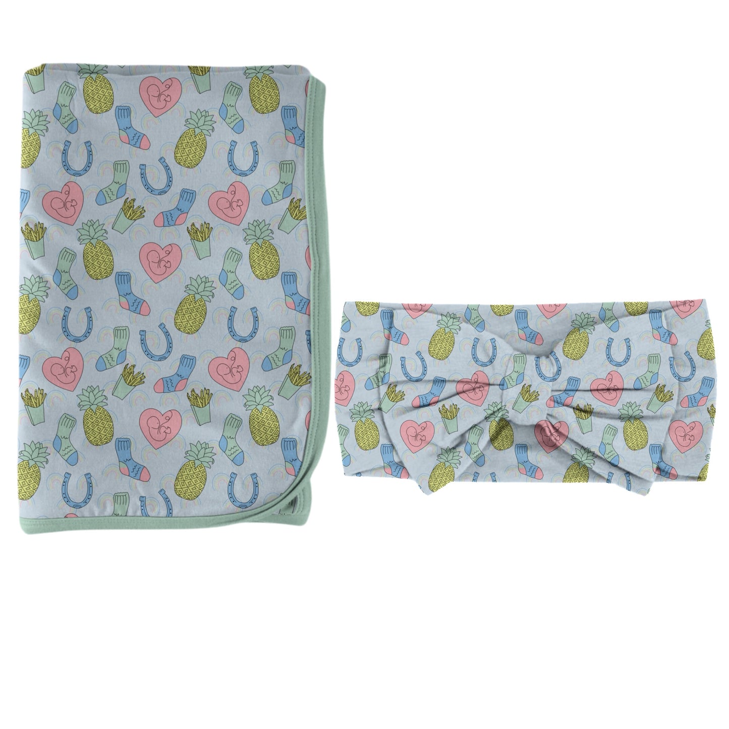 Swaddle + Bow Set