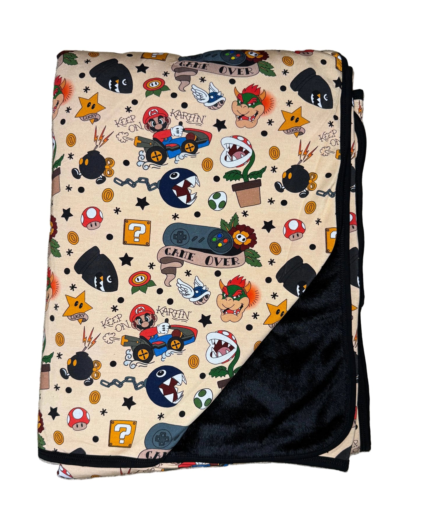 60x60 Bamboo Plush Snuggle Blanket