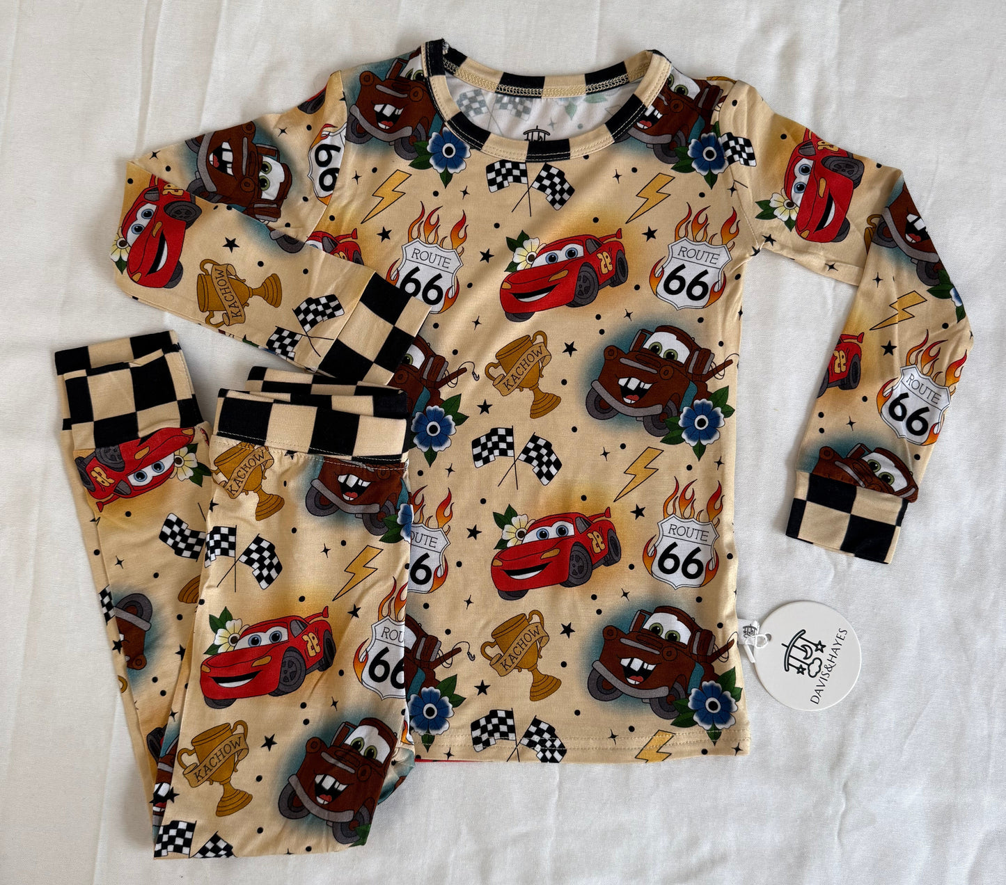 2Pc Long-Sleeve & Pants Set