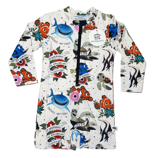 Boys One-Piece Swim